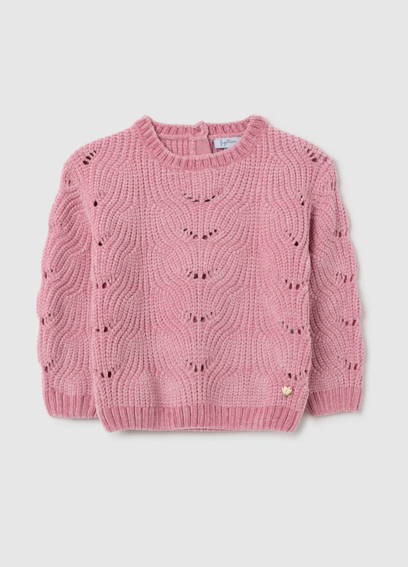 Ovs GIRLS' PINK BLEND SWEATER REGULAR FIT