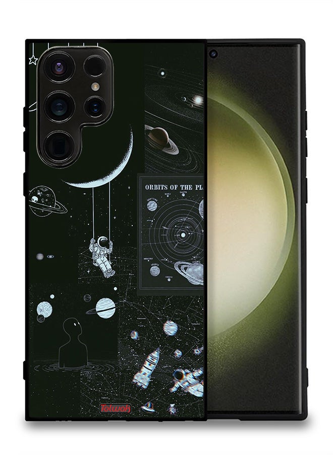 Tolwak Samsung Galaxy S23 Ultra 5G Protective Case Cover Orbits Of The Planets - Image 2