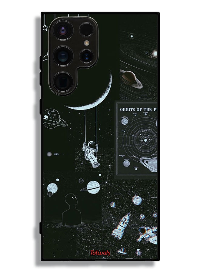 Tolwak Samsung Galaxy S23 Ultra 5G Protective Case Cover Orbits Of The Planets - Image 3