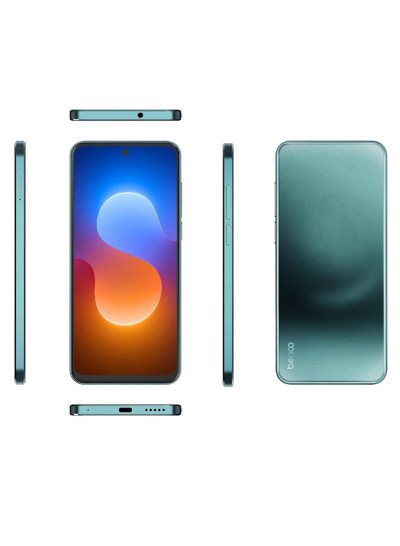 benco S1s Without Camera Dual SIM  Emerald Green 6+5GB RAM 128GB 4G - Middle East Version - Image 3