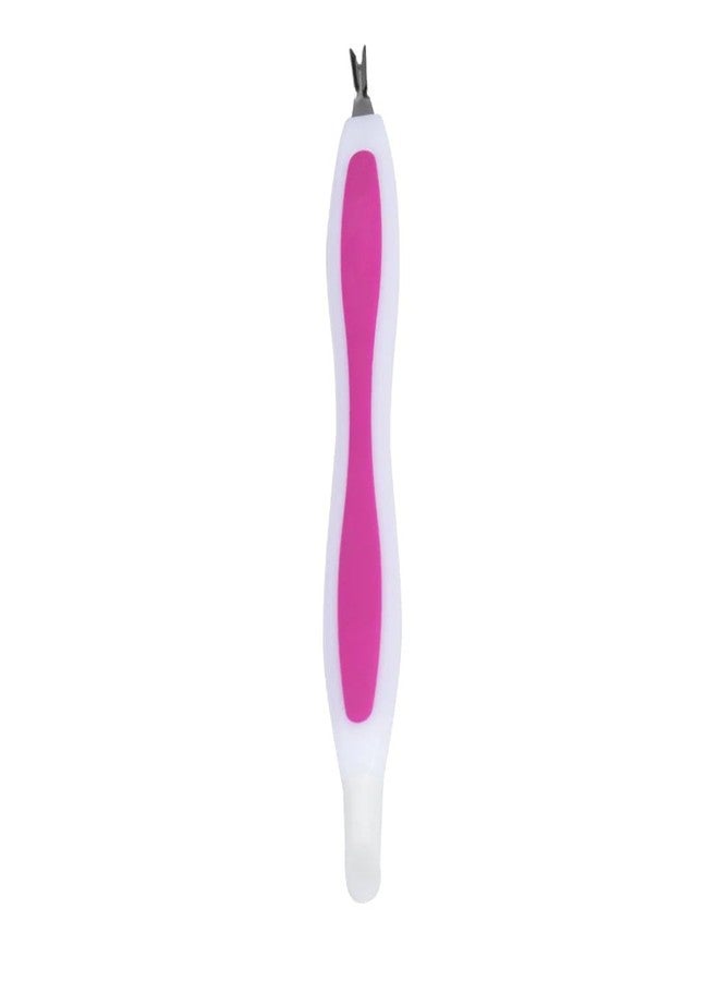 FOLELLO Professional Stainless Steel Cuticle Pusher/Remover and Spoon Nail Cleaner, Manicure/Pedicure Tool for Fingernail and Toenail Care, Durable Rust-free and Dual Sided Tool - Image 3