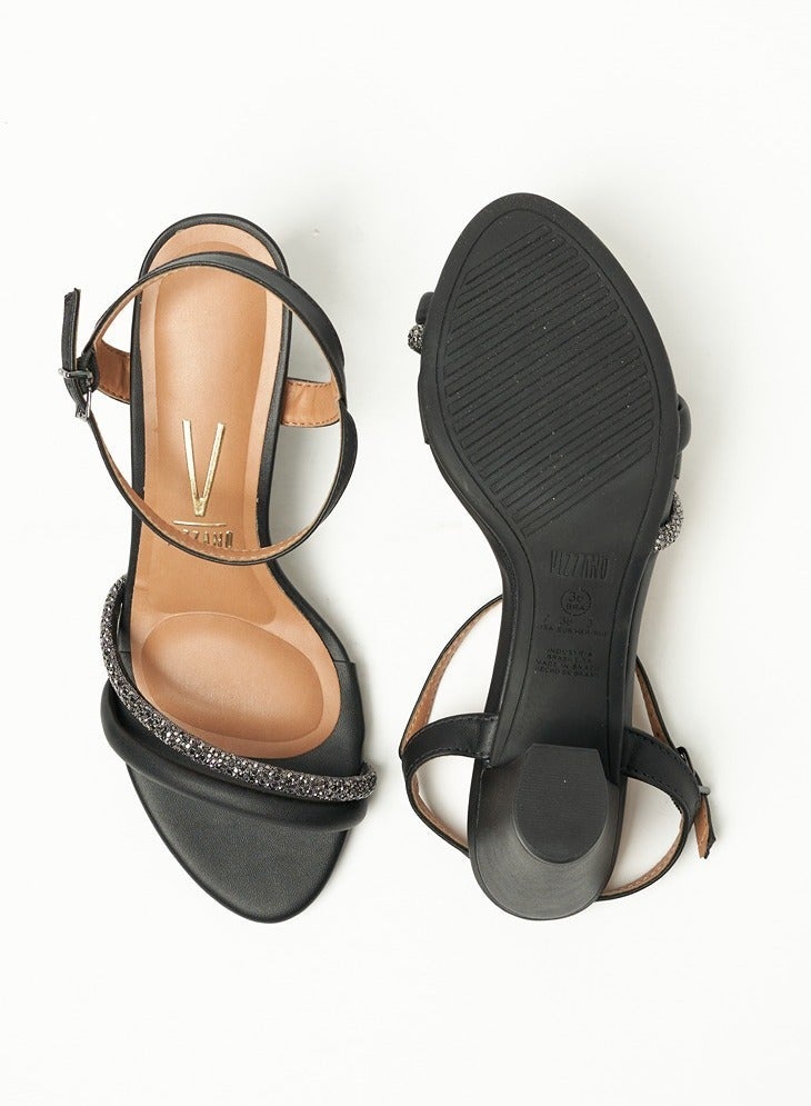 VIZZANO Block Heel Sandals for Women – Stylish Ladies Heels Sandals for Everyday Wear - Image 5