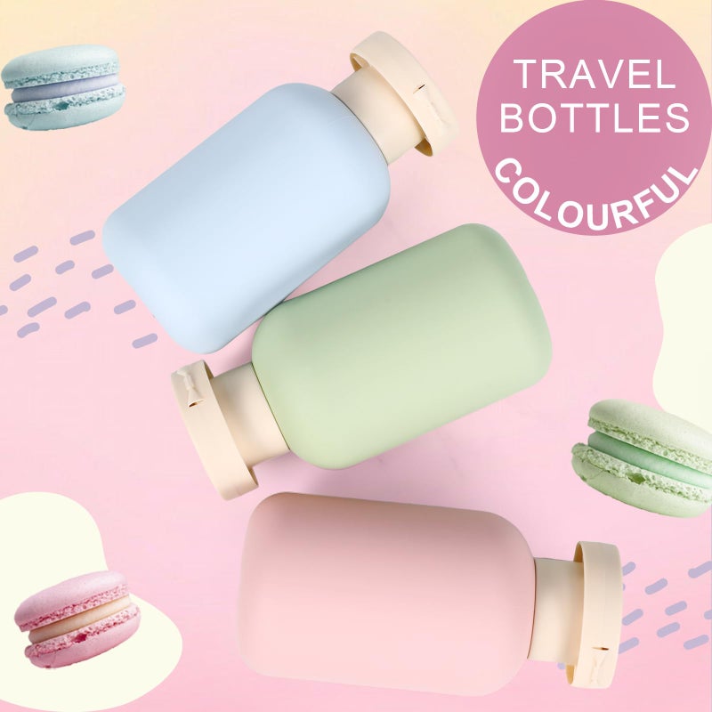 Asevat 10 Oz Plastic Leak Proof Travel Bottles For Toiletries  Plastic Travel Size Containers  Shampoo And Conditioner Bottles Plastic Refillable Squeeze Bottles For Lotion  Body Wash (3Pcs) - Image 4