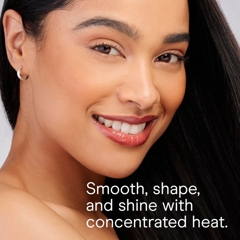 CONAIR INFINITI PRO CONAIR Travel Hair Dryer, 1600W Mighty Mini Compact Blow Dryer with Concentrator Attachment, Lightweight Professional AC Motor for Fast Drying, 3 Heat & 2 Speed Settings, Black - Image 5