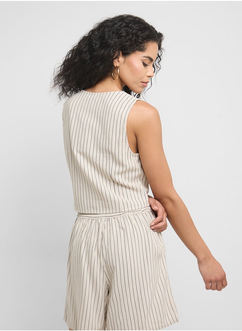 VERO MODA - Button Down Waistcoat - Image 1