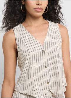 VERO MODA Button Down Waistcoat  - Image 3