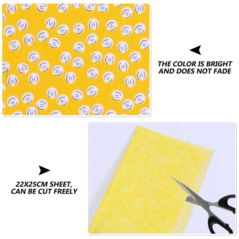 10 Pcs 22x25cm Cotton Quilting Fabric Squares for Sewing Patchwork Craft - Image 3