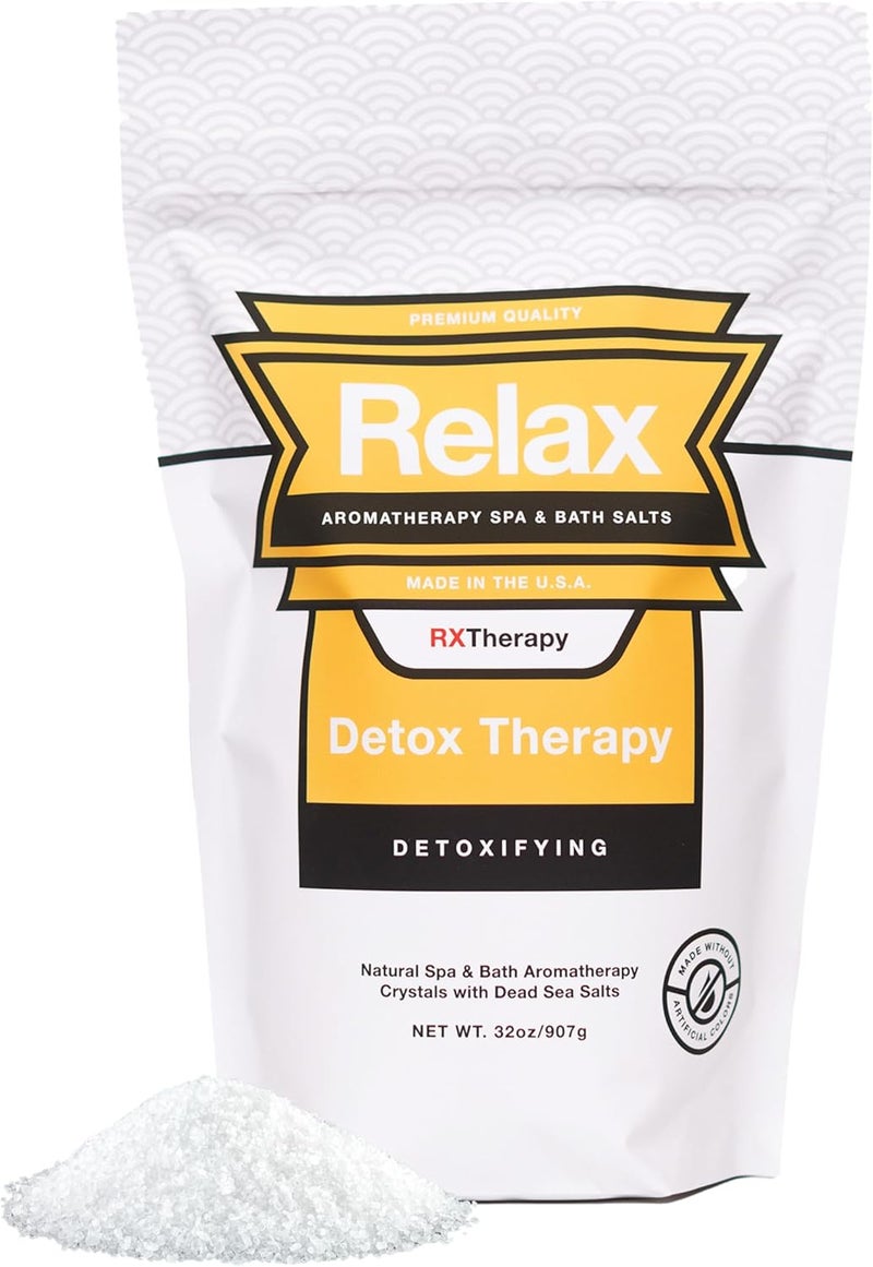 Relax Spa & Bath Relax Spa  Bath Epsom Salt Aromatherapy Bath Salts Detox Bath Soak Dead Sea Salt for Soaking Hot Tub Spa Aromatherapy Bath Crystals with Vitamins  Minerals Detox Therapy