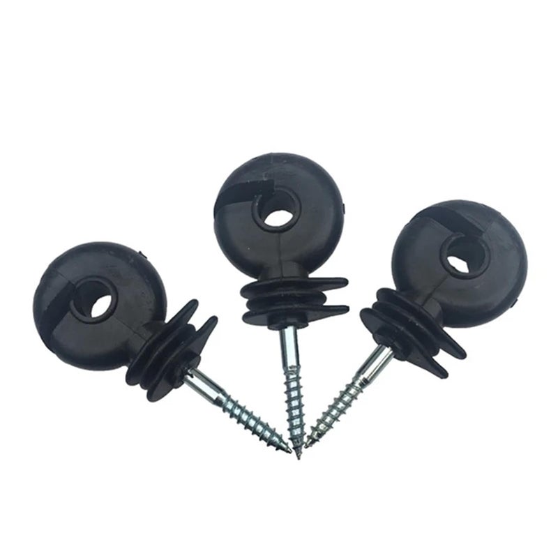 مجموعة شد أسلاك السياج الكهربائي المحمولة 30 قطعة مع عوازل براغي - Image 4