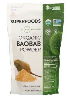 MRM Nutrition Organic Baobab Powder 8.5 oz (240 g) 