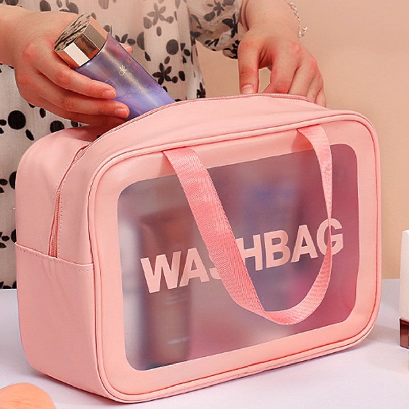 Cosmetic Bag Portable High Color Value Large Capacity Waterproof Travel Storage Bag Pvc Cosmetic Storage Bag Wash Bag - Image 2