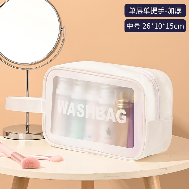 Cosmetic Bag Portable High Color Value Large Capacity Waterproof Travel Storage Bag Pvc Cosmetic Storage Bag Wash Bag - Image 1