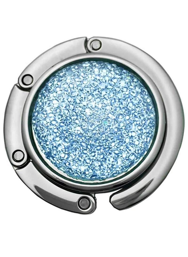 Loquat 3 Pcs Foldable Table Purse Hooks - Bag Hanger Collection, Folding Handbag Desk Hanger - Image 3