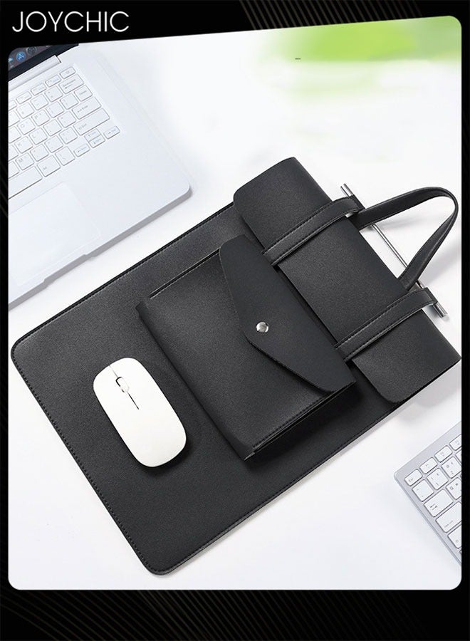 Joychic Tablet Ipad Storage Bag Multifunctional MacBook Handbag Pu Waterproof Tablet Cases - Image 1