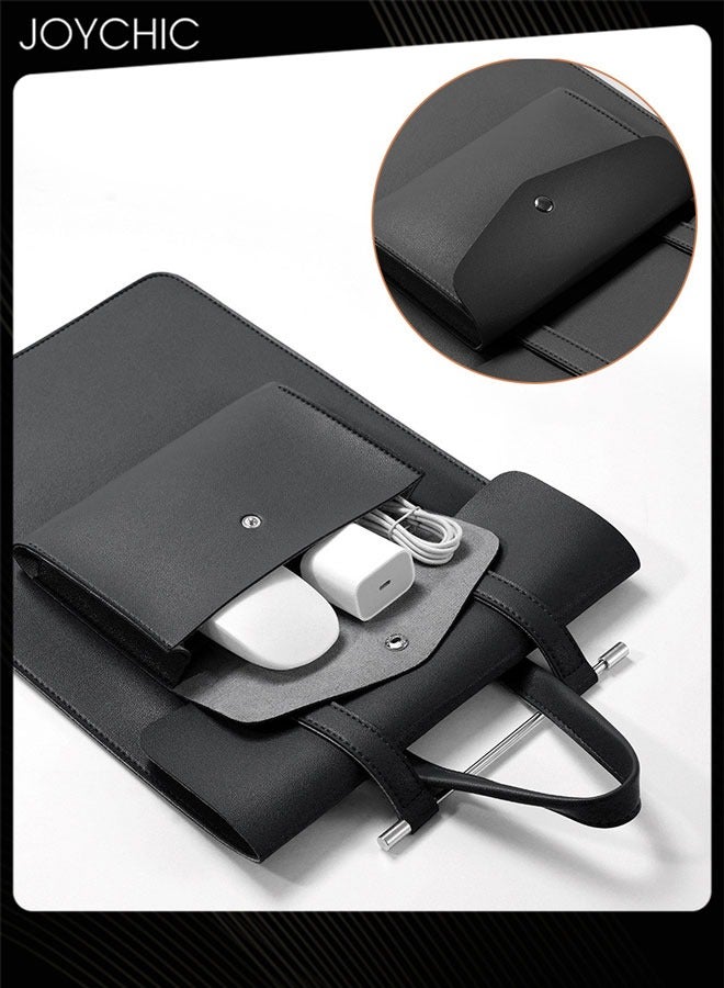 Joychic Tablet Ipad Storage Bag Multifunctional MacBook Handbag Pu Waterproof Tablet Cases - Image 2