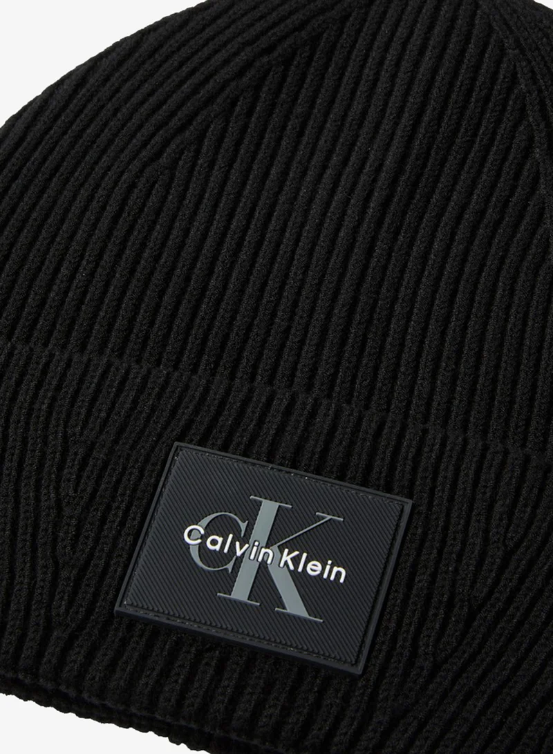 Calvin Klein  Signature Logo Beanie  | Best Price UAE