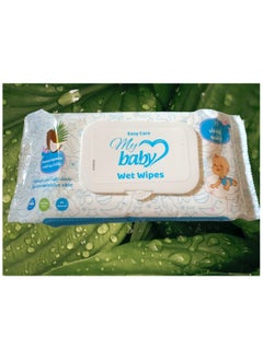 easy care Easy Care Baby Wipes Coconut Scent - 72 Wipes - Pack of 3 Value Packs  - Image 3