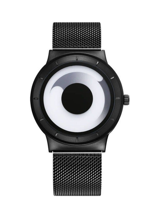 لاديفاس ساعة يد أنيقة بعقارب وسوار من الستانلس ستيل مقاومة للماء والصدأ بتصميم عصري راقٍ طراز  S9659G - Image 2