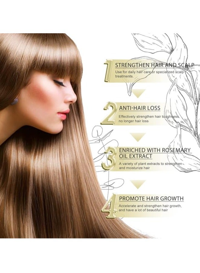 إيلهو زيت نمو الشعر النباتي الطبيعي بسعة 120 مل، زيت الشعر النباتي، زيت نمو الشعر الطبيعي، زيت الروزماري العضوي لنمو الشعر، زيت نمو الشعر - Image 2