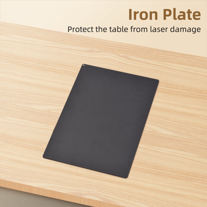 Honeycomb Engraving Table: Black Galvanized Iron Mesh Aluminum Alloy Edge - Sturdy Deformation-resistant Cut-through Indicator Design for Diode Engravers Cutting Wood Acrylic - Image 4