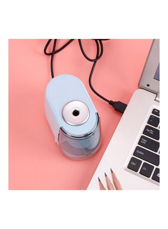 NIBEMINENT Electric Pencil Sharpener Blue - Image 2