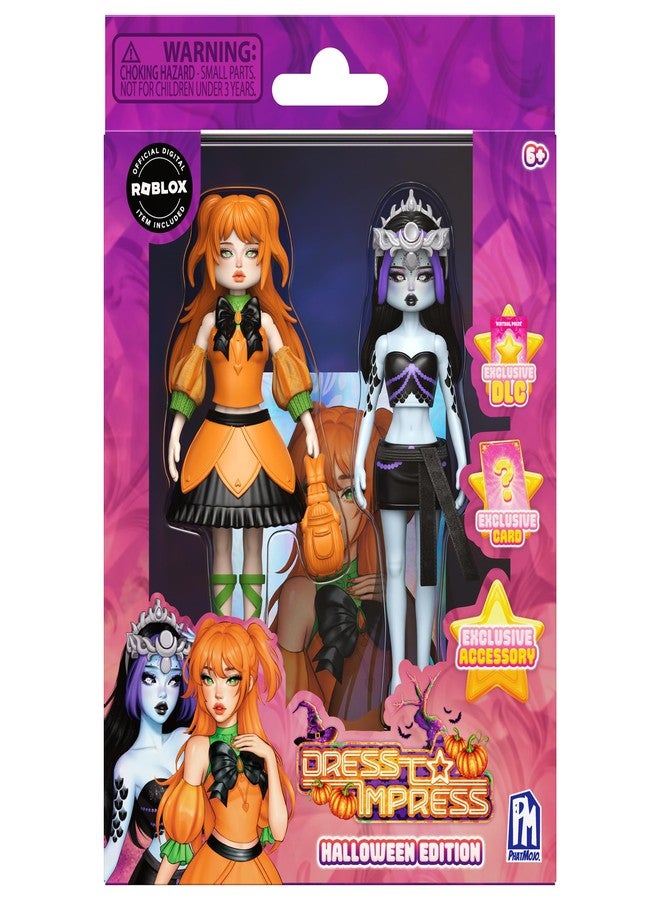 PhatMojo Dress to Impress - Mystery Models - Small Dolls 3-Pack - Halloween Edition - Series 2 - Includes DLC Code - Officially Licensed Collector Set - Image 3