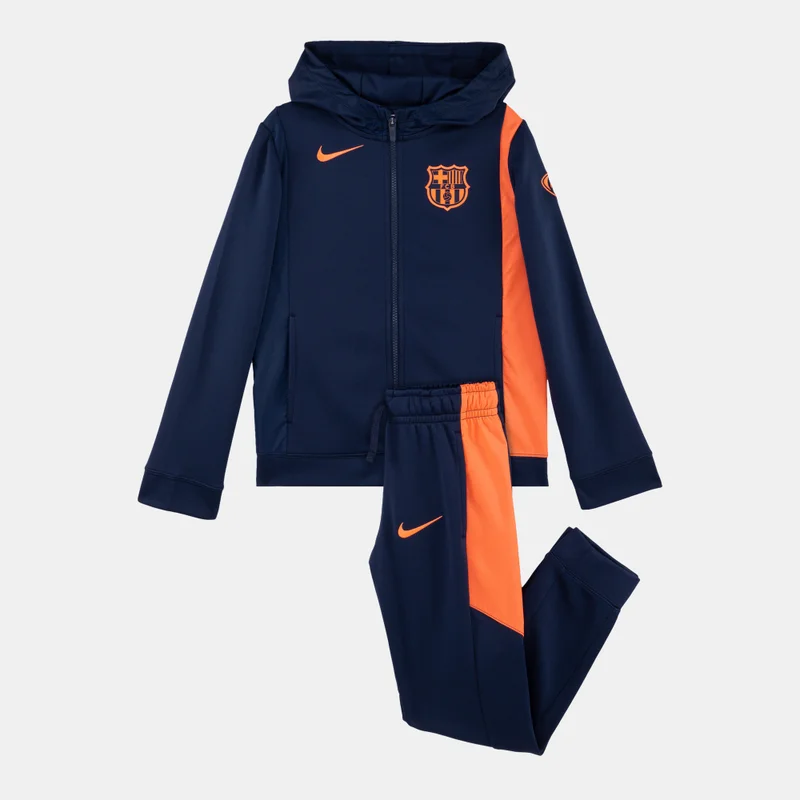 Nike Kids' FC Barcelona Woven Football Tracksuit