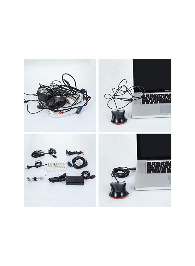 SHOWAY 50 قطعة من أربطة الكابلات القابلة لإعادة الاستخدام، أربطة كابلات ممتازة قابلة للتعديل مقاس 6 بوصات، أحزمة إدارة الكابلات المصنوعة من القماش المصنوع من الألياف الدقيقة، منظم الكابلات، أربطة الأسلاك - Image 3