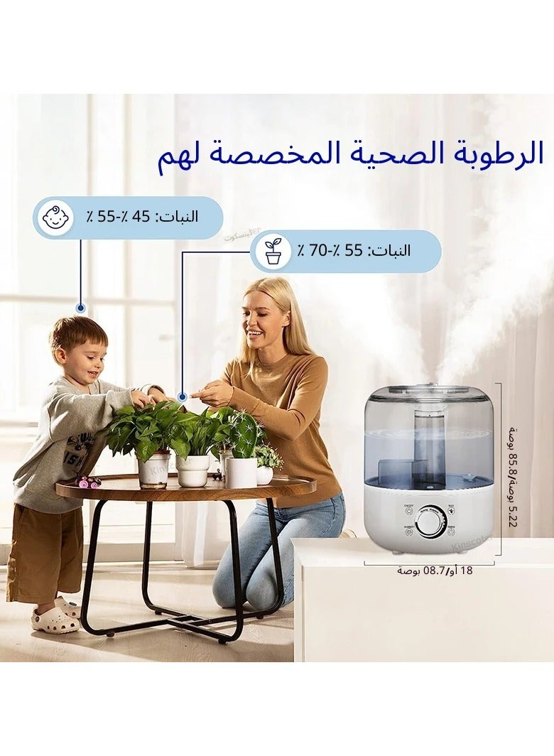 3L Air Humidifier Professional Large Capacity Home Humidifier Plant Mist Aroma Diffuser  - Image 2