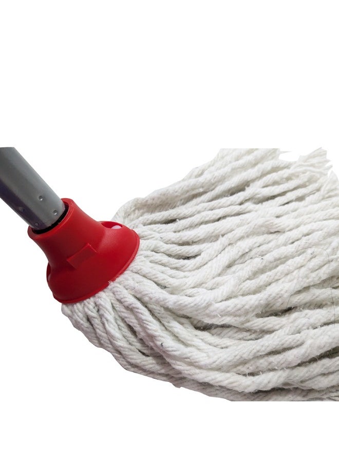 Vileda Vileda Bucket And Wringer 26 x 37.5 x 26.5 Cm + Cotton Mop 10 x 6 x 153 Cm  - Image 3