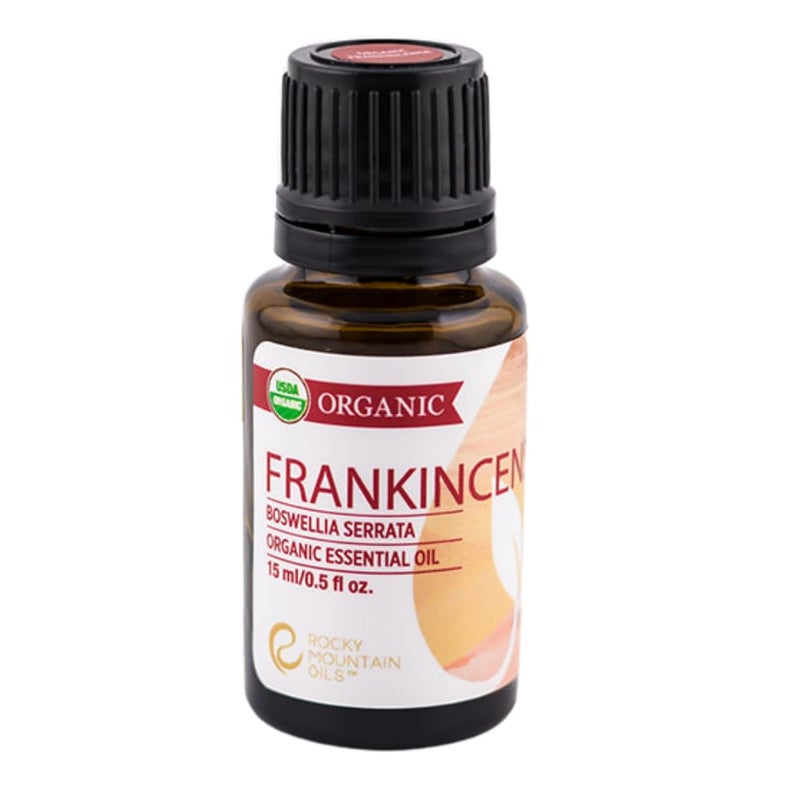 Rocky Mountain Oils Organic Frankincense Essential Oil - 100% Pure & Natural Aromatherapy Grade | Rich, Sweet Scent Diffusers Oil, Home, Hair Care, DIY Candle Making, Spa and Hotel Diffuser 15ml - Image 1