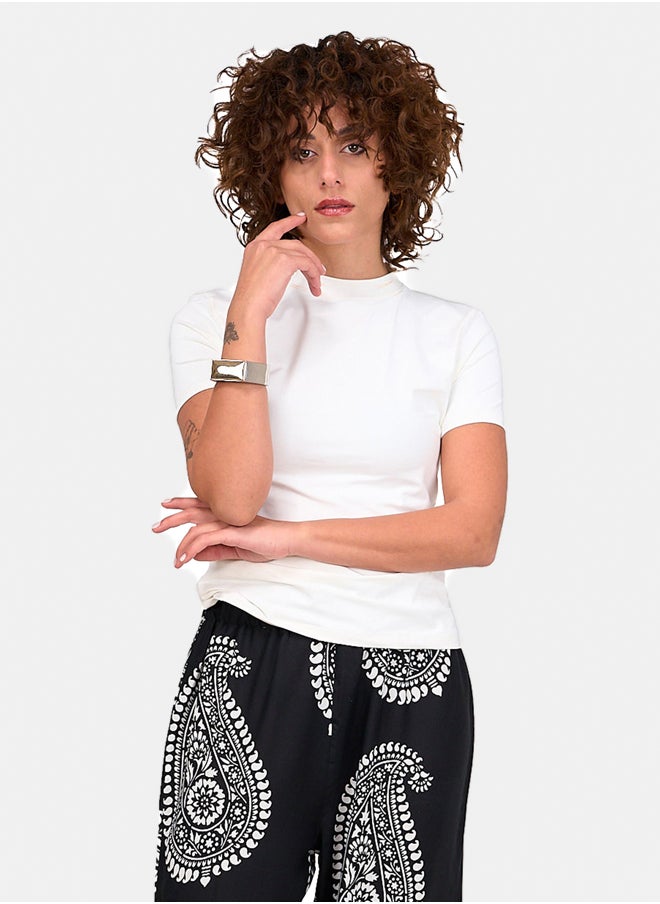Clue Everyday Round Neck Top  - Image 1
