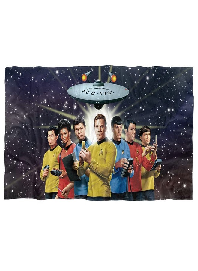 Trevco Star Trek Original Crew Officially Licensed Beach Towel 30" X 60" - Image 1
