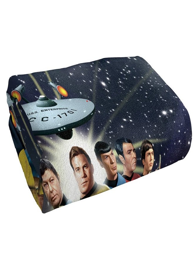 Trevco Star Trek Original Crew Officially Licensed Beach Towel 30" X 60" - Image 3