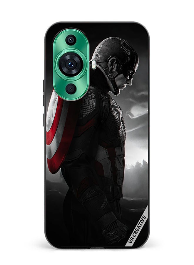 VR CREATIVE Protective Case Cover For Huawei nova 11 Pro Captain America Design Multicolour - Image 1