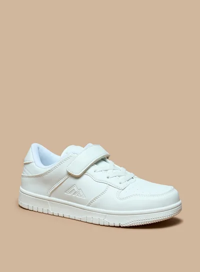 Oaklan by Shoexpress Panelled Sports Shoes with Hook and Loop Closure