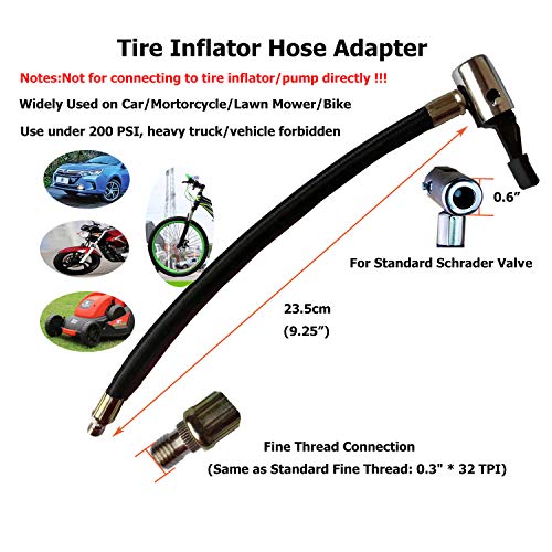 Dr.Roc Tire Spoons Lever Motorcycle Dirt Bike Lawn Mower Tire Changing Tools with Bag 1x14.5 inch 2x11 inch Tire Irons 2X Rim Protectors 1x Tire Valve Stems with Remover Tool (Black) - Image 5