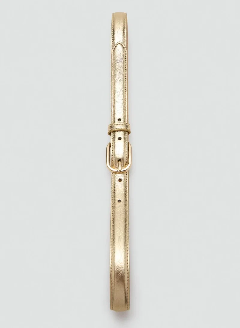 مانجو Metal buckle belt