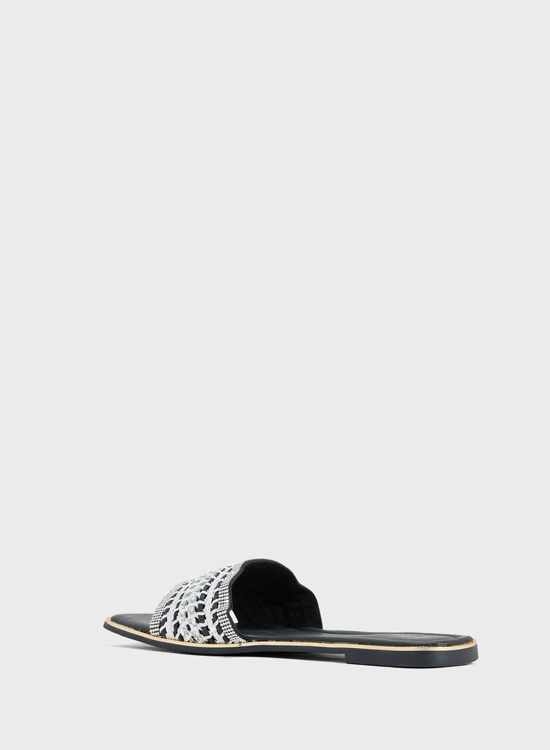 ELLA Ladies Flat Sandal - Image 2