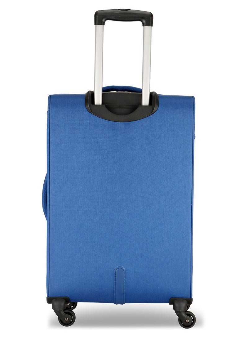 AMERICAN TOURISTER PORTLAND Soft Spinner Trolley Luggage MEDIUM 68CM BLUE  - Image 2