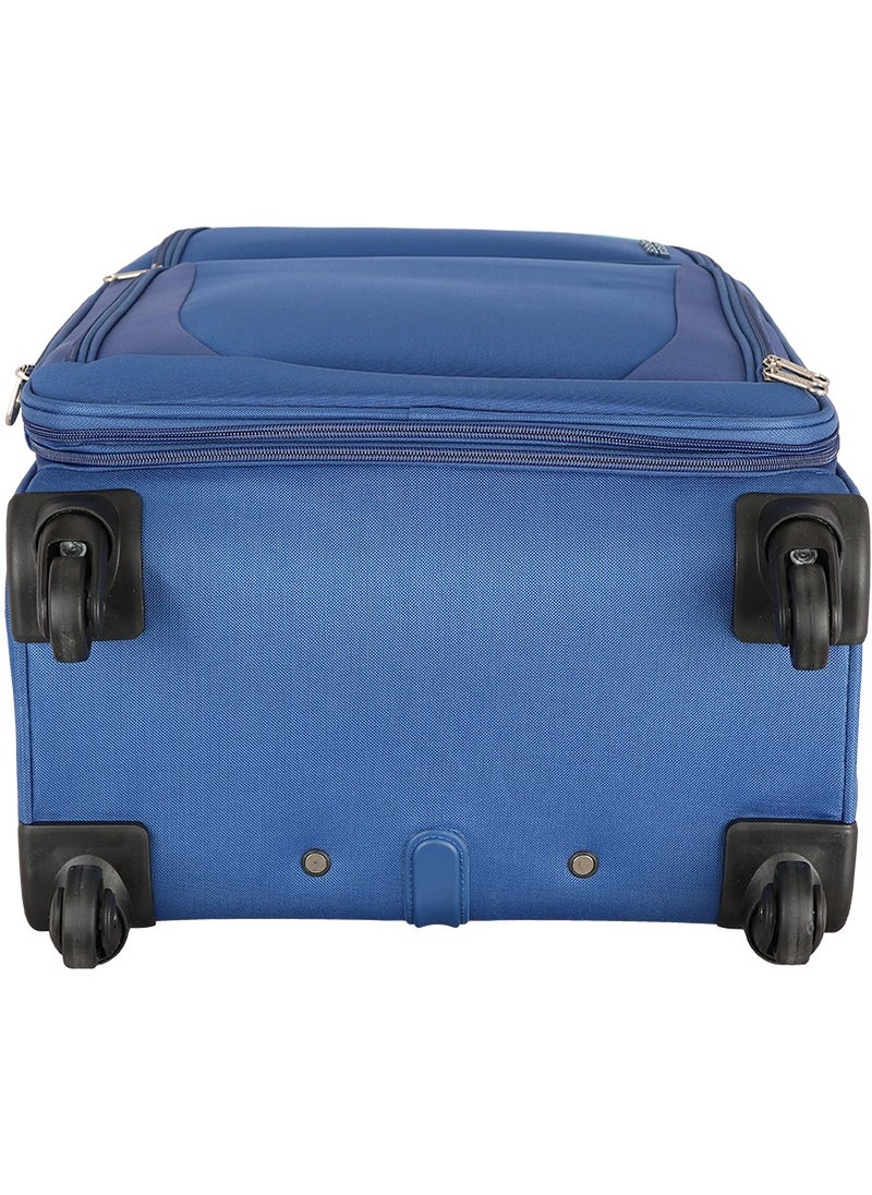 AMERICAN TOURISTER PORTLAND Soft Spinner Trolley Luggage MEDIUM 68CM BLUE  - Image 4