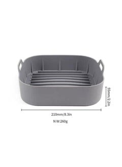 Generic Heavy Duty Air Fryer Dish Large Size 20 Non-Stick Silicone Food Safe DH  - Image 4