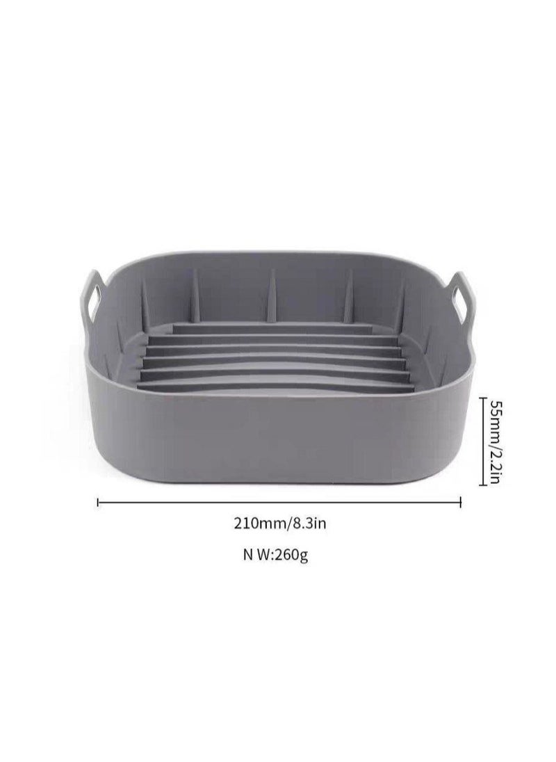 Generic Heavy Duty Air Fryer Dish Large Size 20 Non-Stick Silicone Food Safe DH  - Image 4