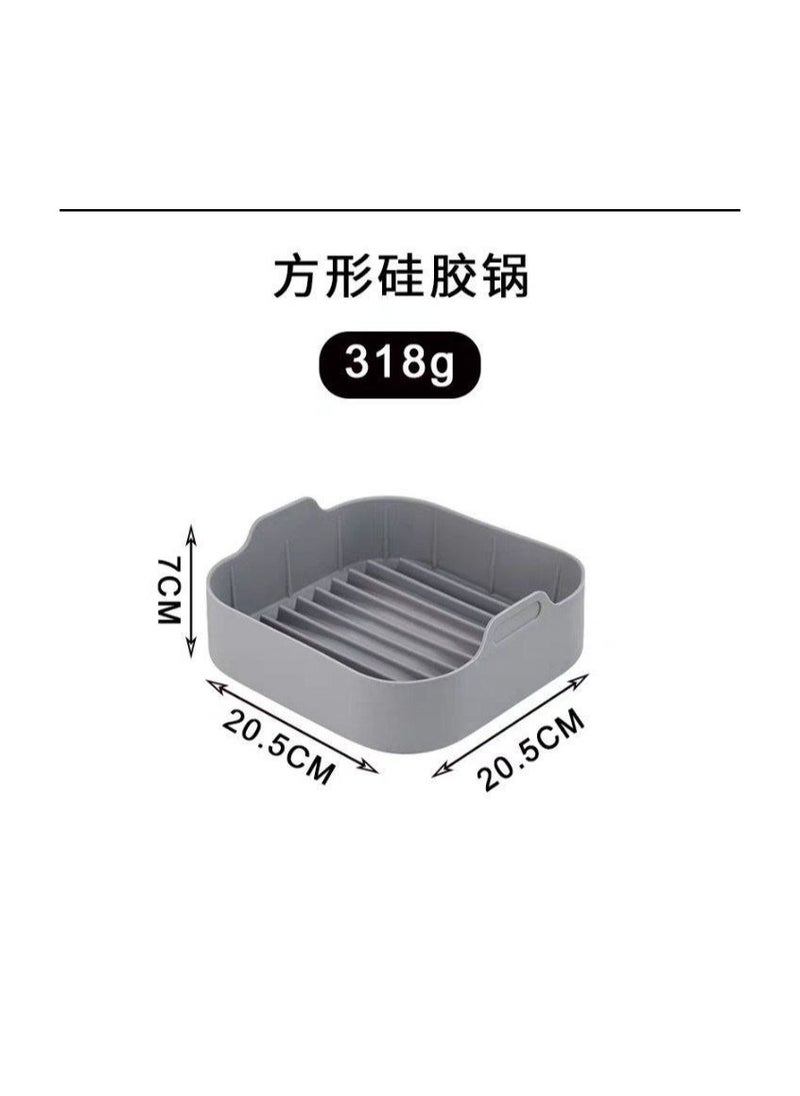 Generic Heavy Duty Air Fryer Dish Large Size 20 Non-Stick Silicone Food Safe DH  - Image 3
