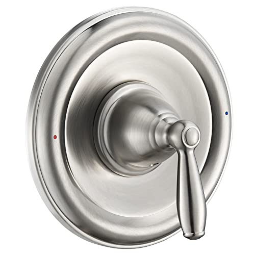 Tearel Pressure Balancing Tub and Shower Trim Kit, Compatible with Moen Posi-Temp Valve, Brushed Nickel - Image 1