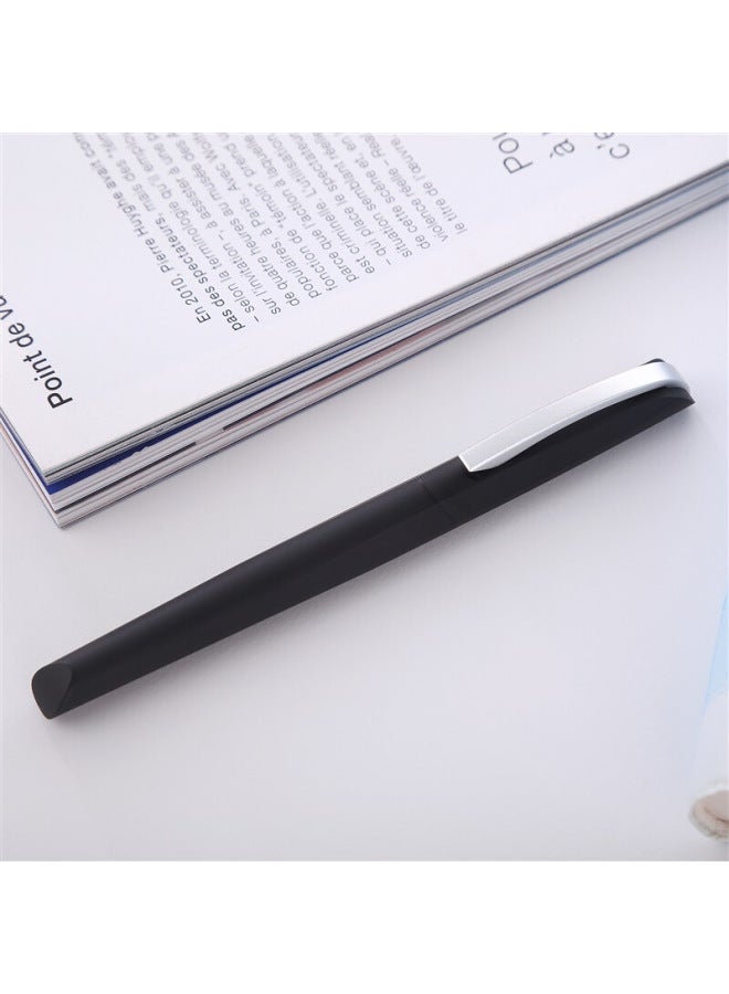 Pimio Signature Pen Ballpoint Pen Business Office Gift Signature Pen Graduation Gift Female Adult Student Calligraphy Practice Leman Beauty Series 960 Matte Black - Image 2