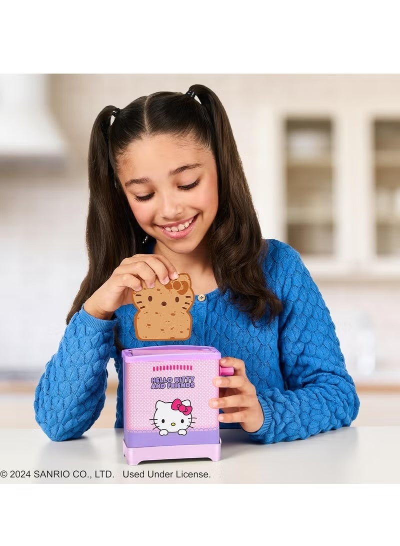 Cookeez Makery Hello Kitty Toasty Treatz Surprise Plush | Scented Mystery Breakfast Toy in Toaster | 1 Piece Assorted | Kids Collectible - Image 3