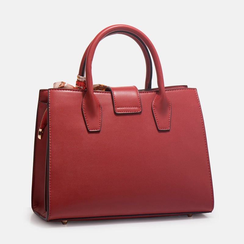 Embroidered Light Luxury Jacquard Elegant Handbag For Women Model, Large Capacity Tote Bag For Middle-Aged Women - Image 5