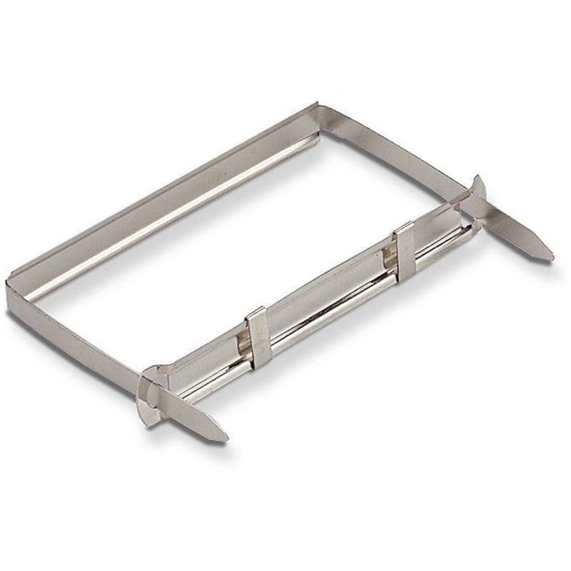 Officemate Prong Paper Fasteners, 2 inch Capacity, 2.75 inch Base, Box of 50 Complete Sets, (99852), Silver - Image 2