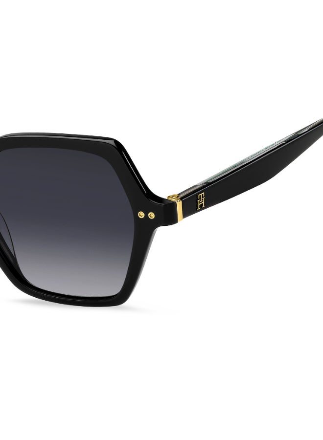 TOMMY HILFIGER TH 2213/S Sunglasses Black Butterfly - Image 4